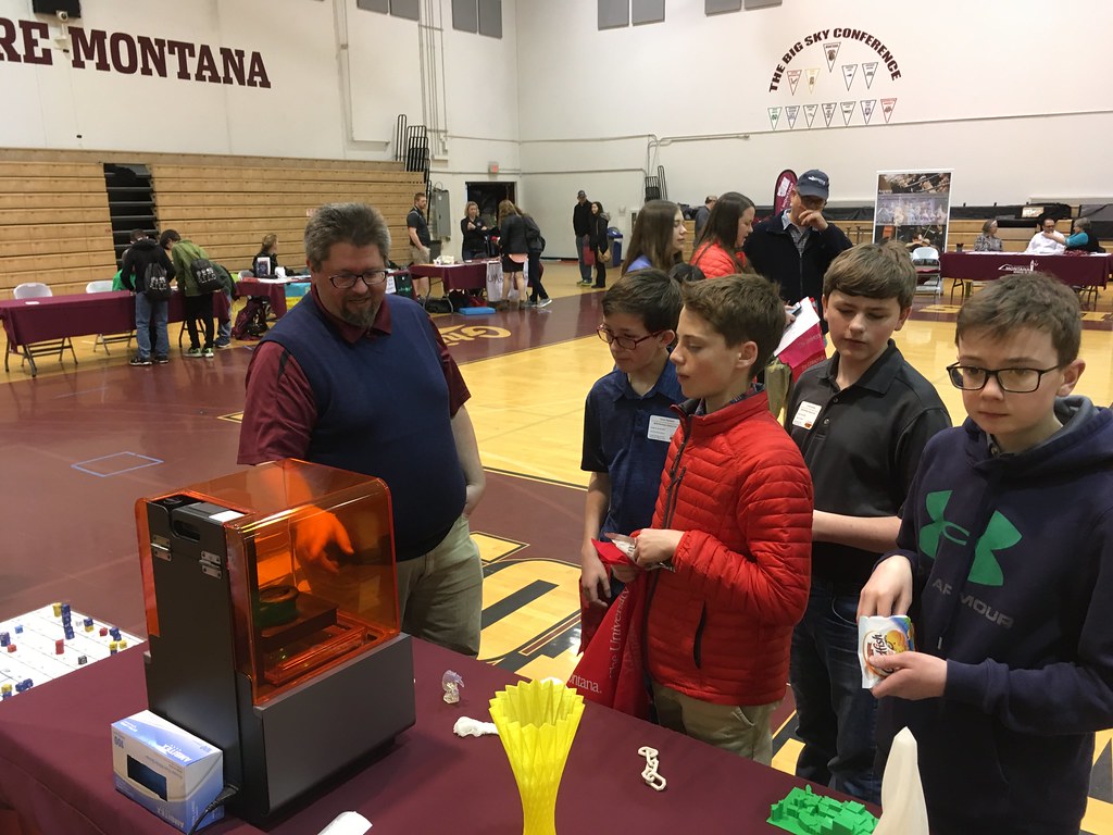 Mansfield Library at the 2018 STEAM Show Flickr