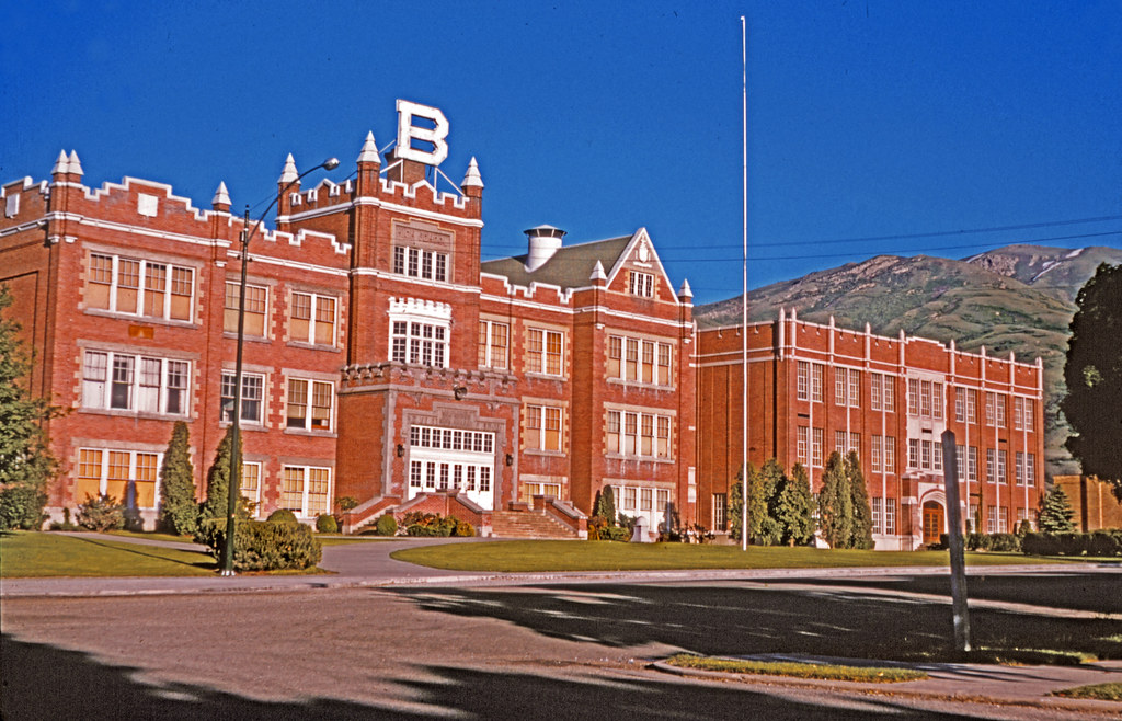 Box Elder High School,Circa June,1955 Digitally Restored P… Flickr