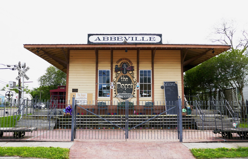 Abbeville the Depot Corner of W. Lafayette St. and S. … Flickr