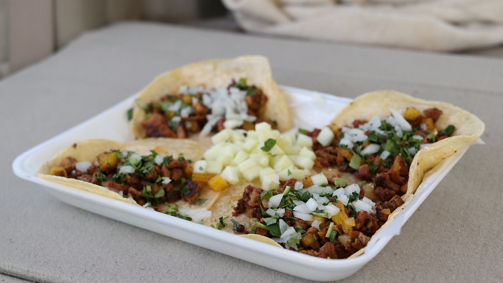 Al Pastor Tacos from Taqueria El Gordo & La Flaca Taco Tru… Flickr
