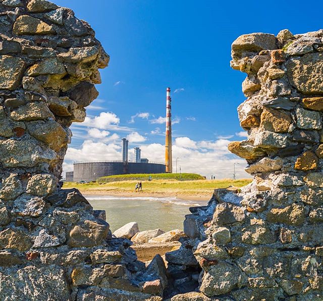 The Poolbeg chimneys in Dublin poolbegchimneys via Instag… Flickr