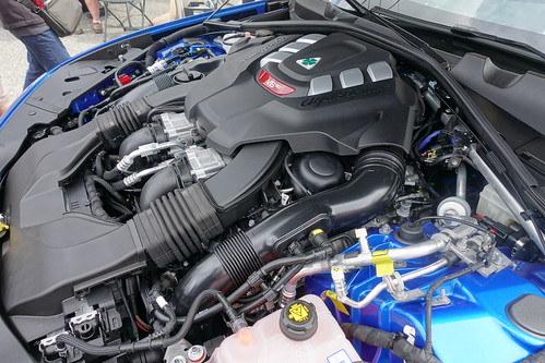 2018 Alfa Romeo Giulia Quadrifoglio engine | Base price $898… | Flickr