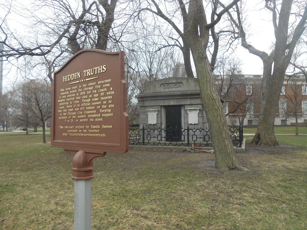 Ira Couch tomb in Lincoln Park Lincoln Park was once the l… Flickr
