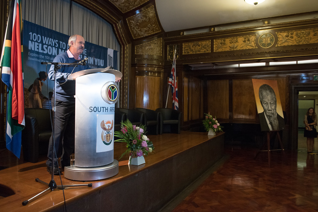 Christo Brand Nelson Mandela S Former Prison Guardspeech Flickr