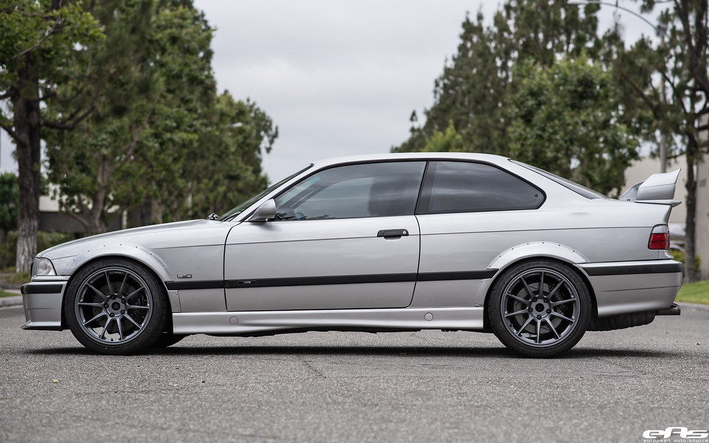 Flickriver Photoset '1999 Arctic Silver E36 M3 Titan 7 TR10 & Hard Motorsports Fender Flares