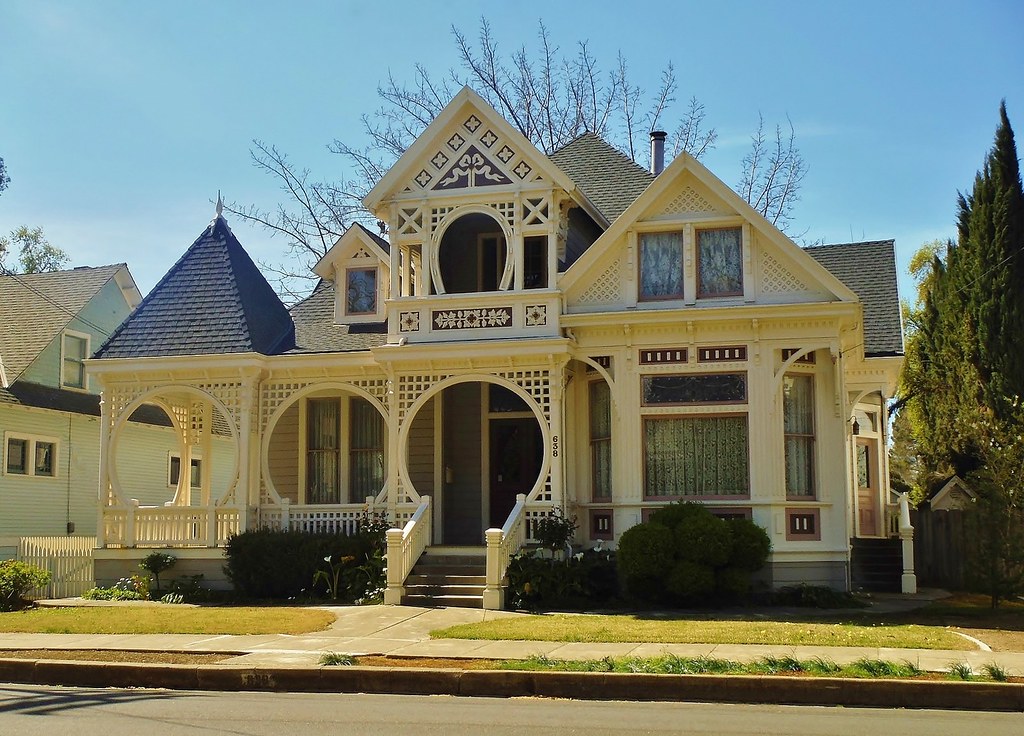 Woodland, CA The Boyer/Johnson Home 638 1st St. Built in 1… Flickr