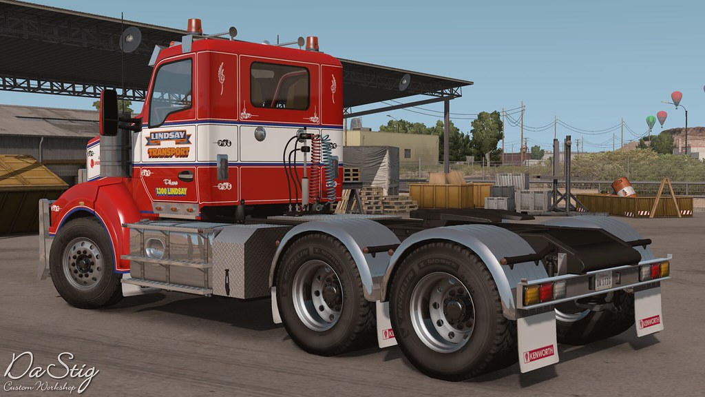 Kenworth T610SAR dutycab Lindsay Transport Da Stig Flickr