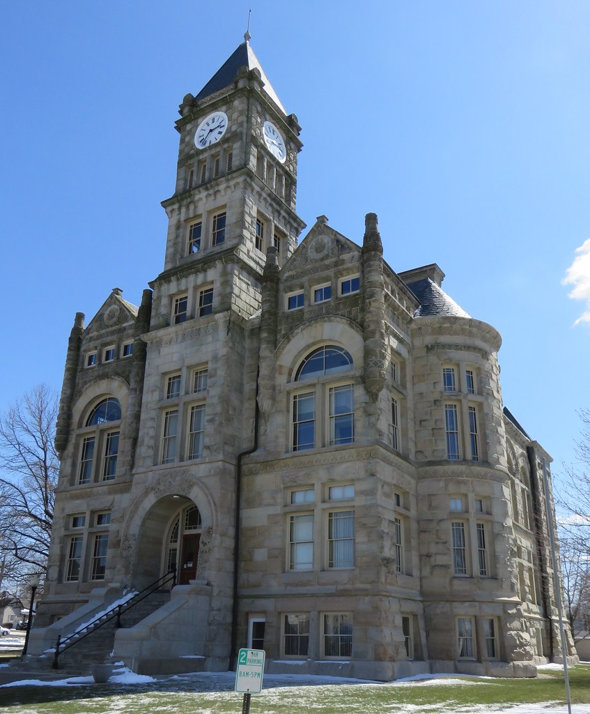 Union County Courthouse (Liberty, Indiana) The beautiful U… Flickr