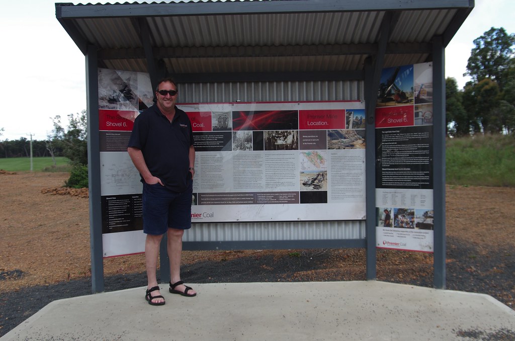 Near Collie, Western Australia The tourist information boa… Flickr