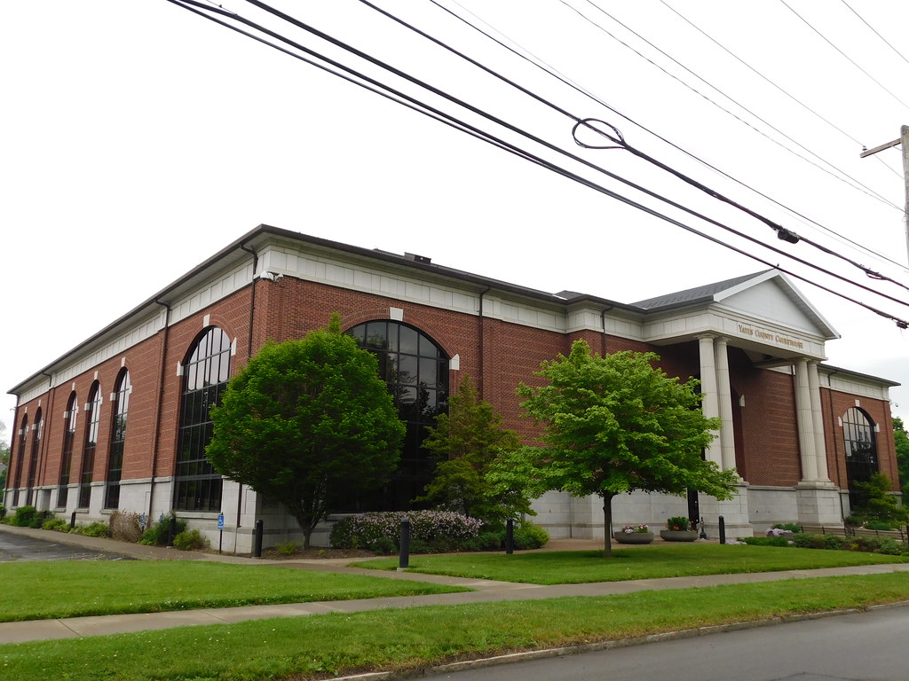 Yates County Courthouse Penn Yan, New York Constructed in … Flickr