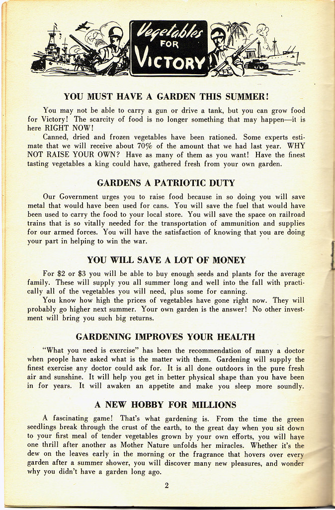 ABC of Victory Gardens page 02 Vegetables for Victory! G… Flickr