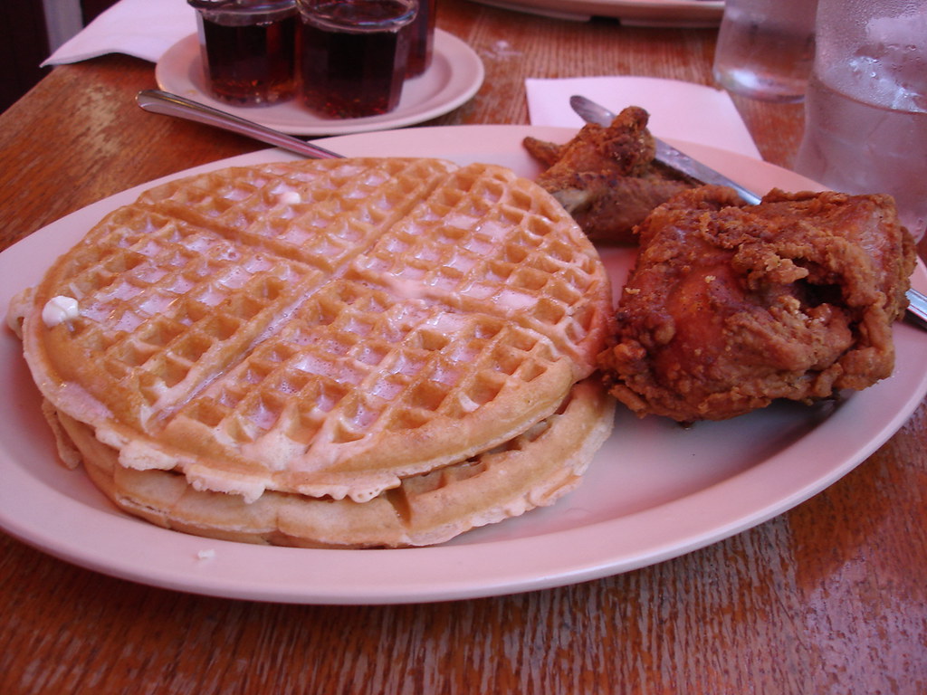 Roscoe's Chicken & Waffles This delectable delight would b… Flickr