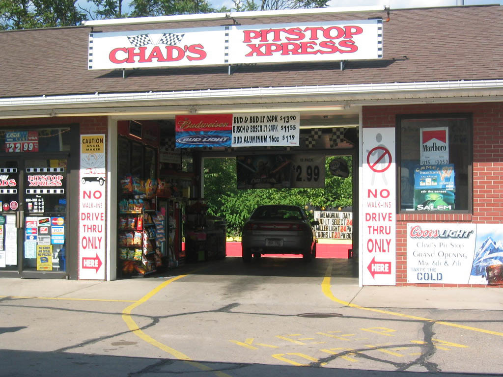 Drive Thru Beer These drive thru stores are common in thes… Flickr