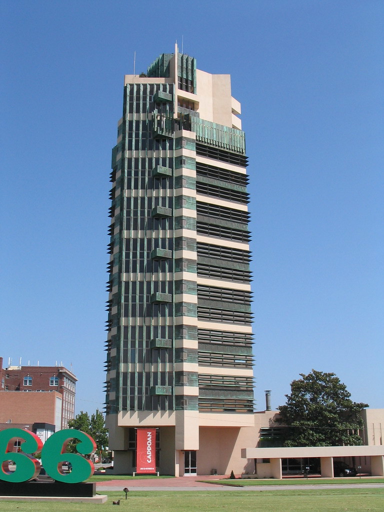 The Price Tower The only skyscraper designed by Frank Lloy… Flickr