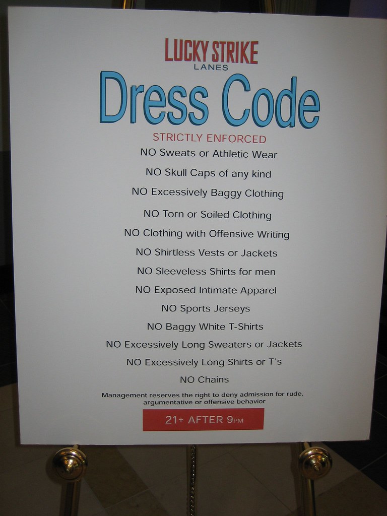 dress code Tom Lee Flickr