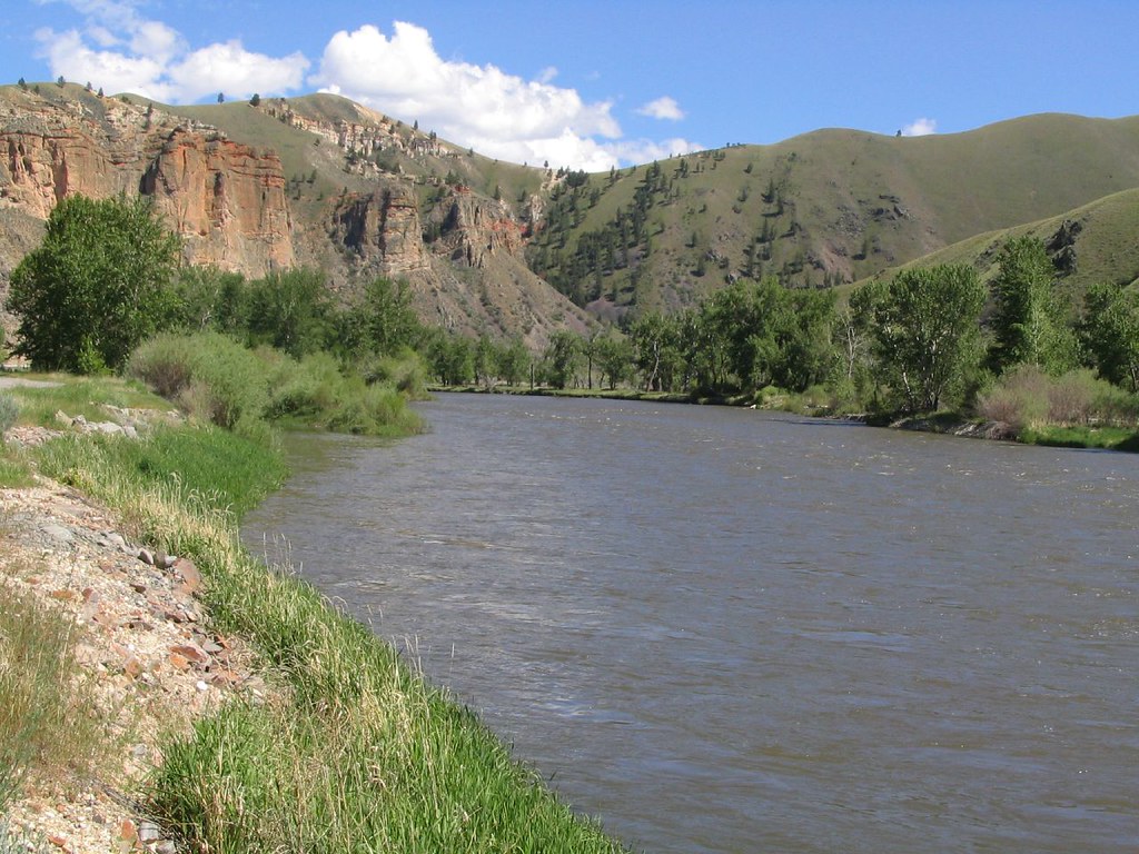 Salmon River Near Salmon, Idaho The Salmon River is locate… Flickr