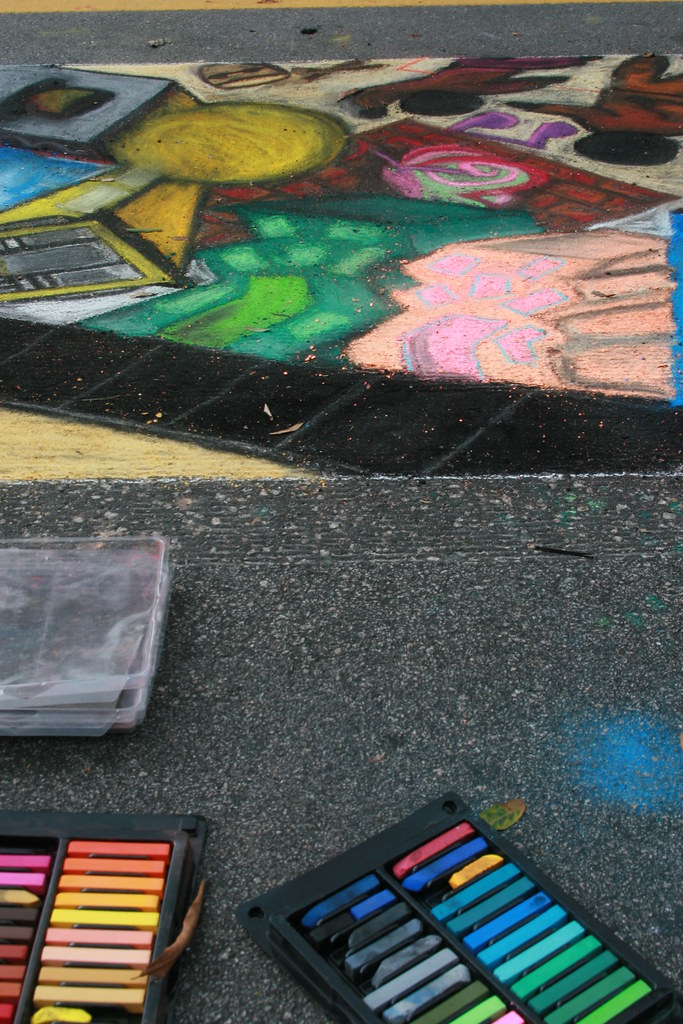 Raleigh Street Painting Festival Mark Haynes Flickr