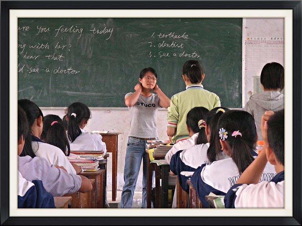 teaching a middle school class a photo on Flickriver