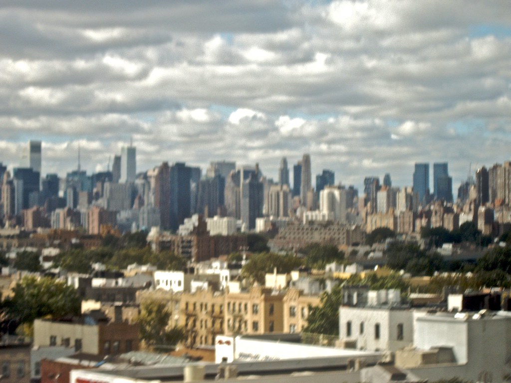New York skyline My first look at the New York skyline tak… Flickr