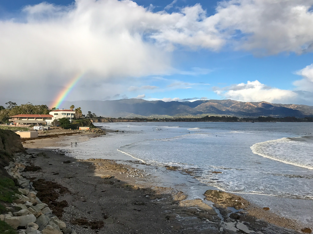 Low tide rainbow UC Santa Barbara Night Owl City Flickr
