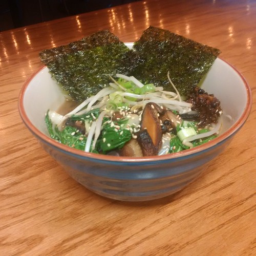 Vegan Ramen Vegetable miso broth, shiitake mushroom, bok c… Flickr