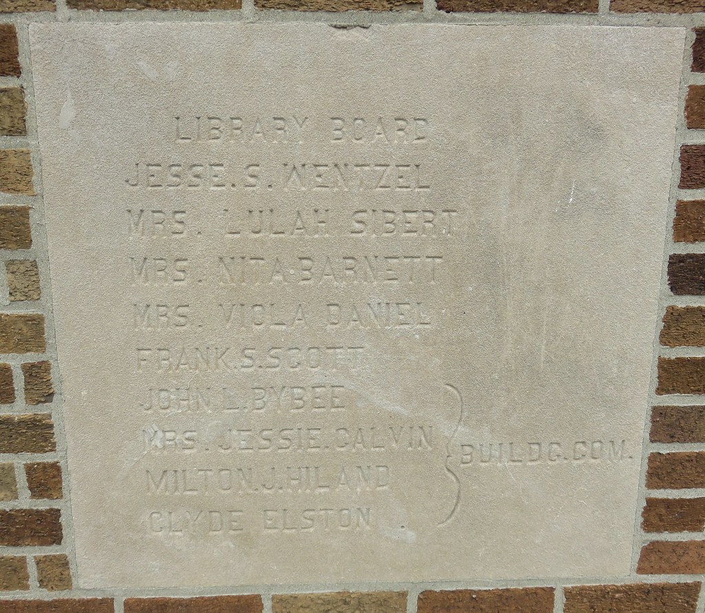 Carnegie Library Cornerstone (Kewanna, Indiana) Funding fo… Flickr