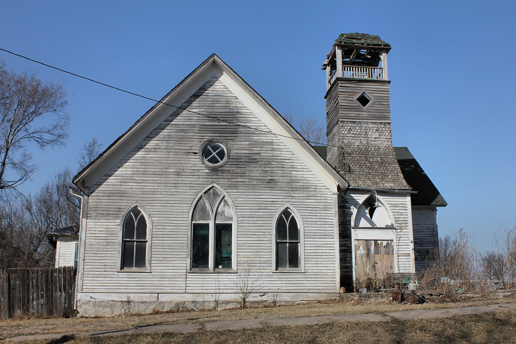 Methodist Church (Former) Muscotah, KS Tom McLaughlin Flickr