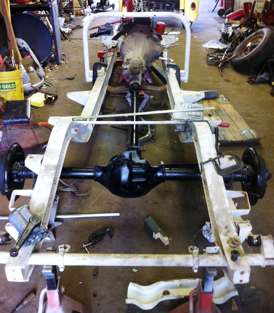 MGB suspension rear view I have yet to install the Armstro… Flickr