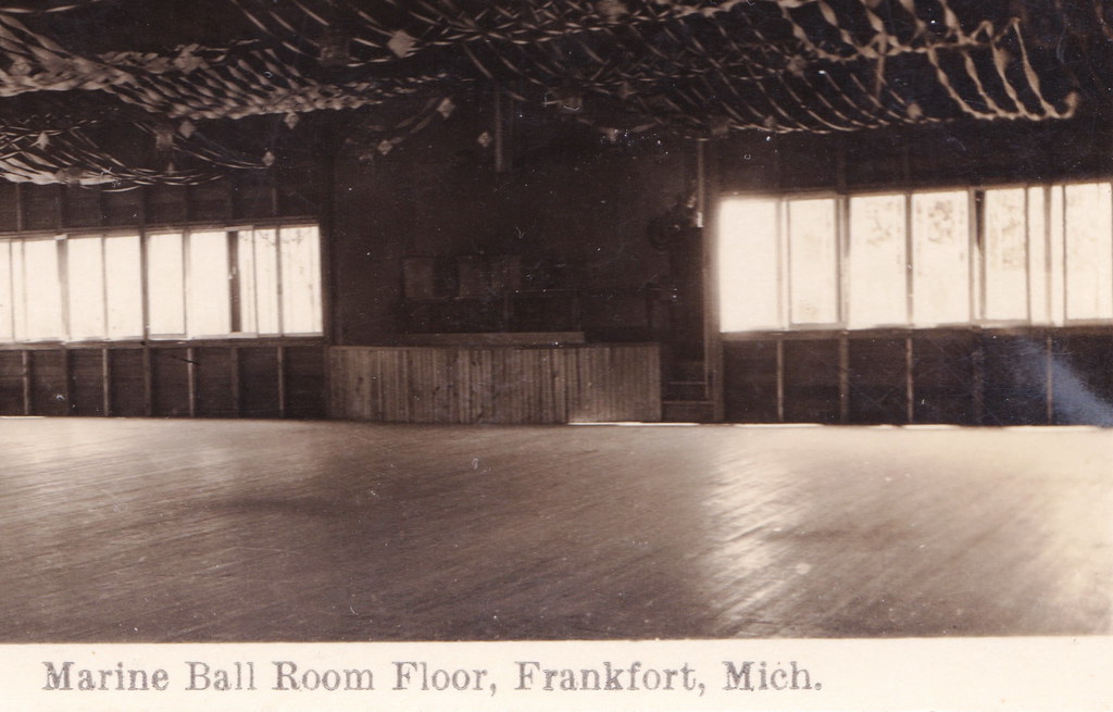 NW Frankfort Elberta MI RPPC Frankforts OLD MARINE BALL RO… Flickr