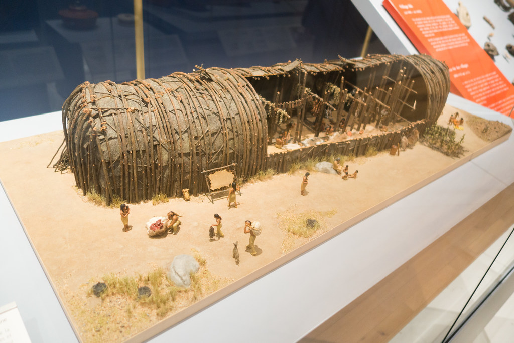 Iroquois Village Diorama