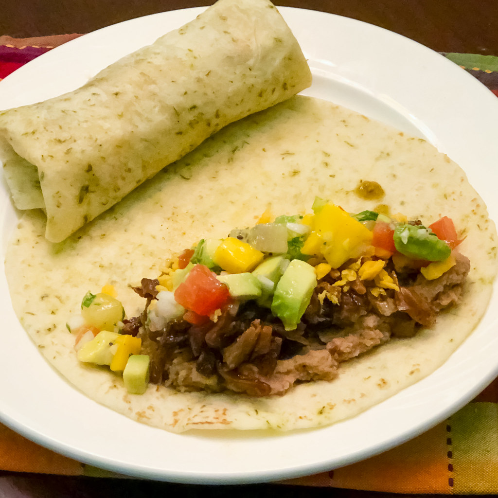 Smoked Rib Burritos with Kiwi, Avocado Salsa What do you d… Flickr