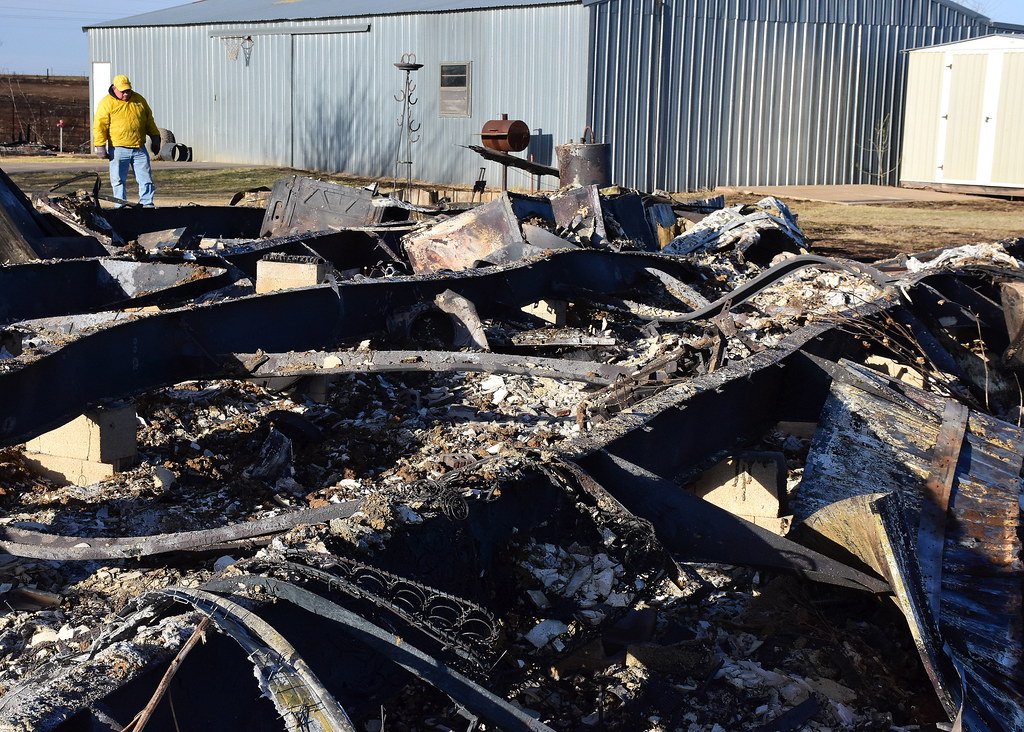 2018 Disaster Relief Vici, Oklahoma Wildfire In April … Flickr