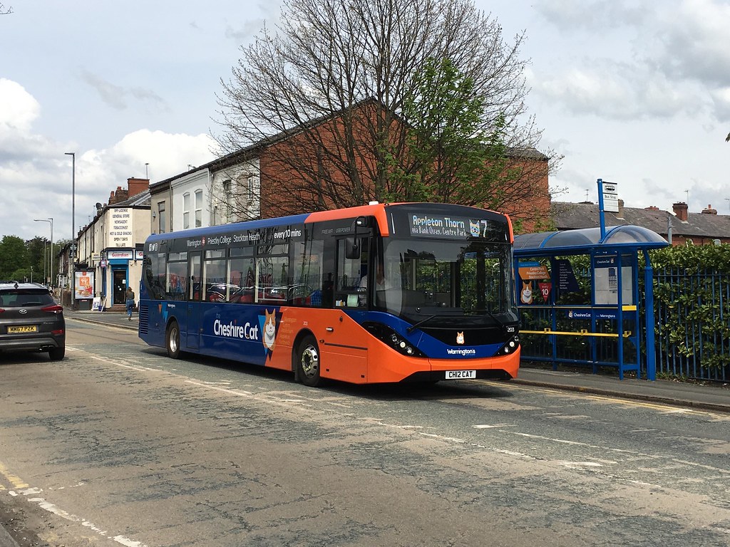 Warrington’s Own Buses 203 ADL Enviro 200 MMC CH12CAT Flickr