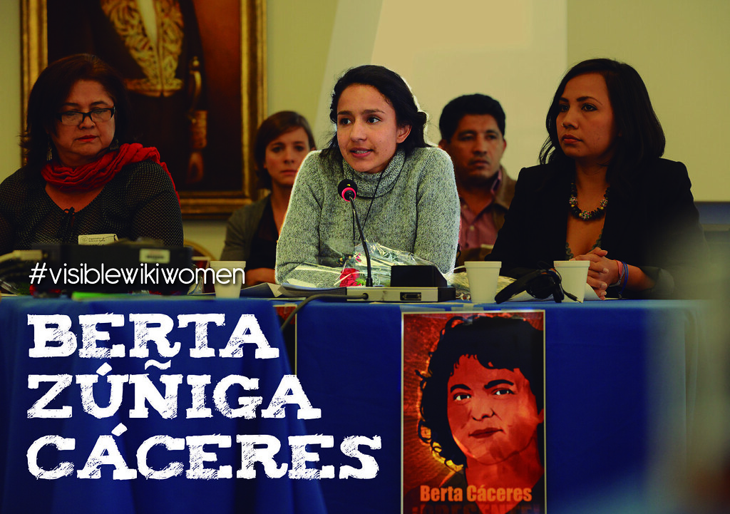 Bertha Zúniga Cáceres is a Honduran human rights and envir… Flickr