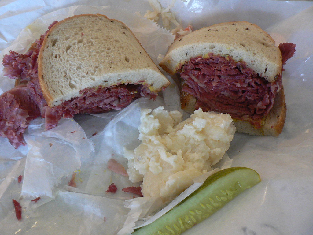 corned beef sandwich Mister Brisket gets his beef from an … Flickr