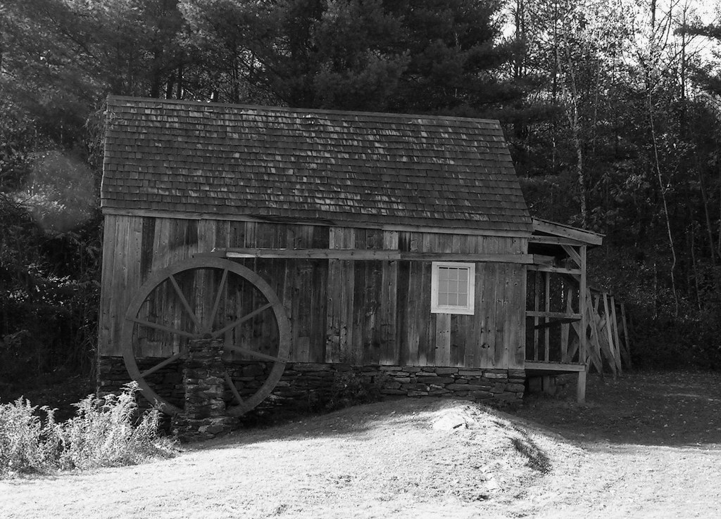 Old Mill in B&W Rockingham, Vermont Jeanie Flickr