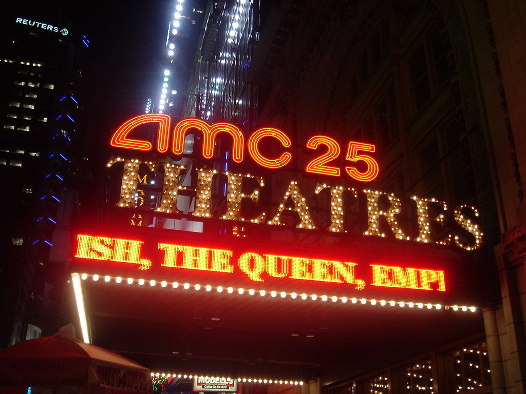 Times Square AMC Movie Theater, great lights everywhere Branille