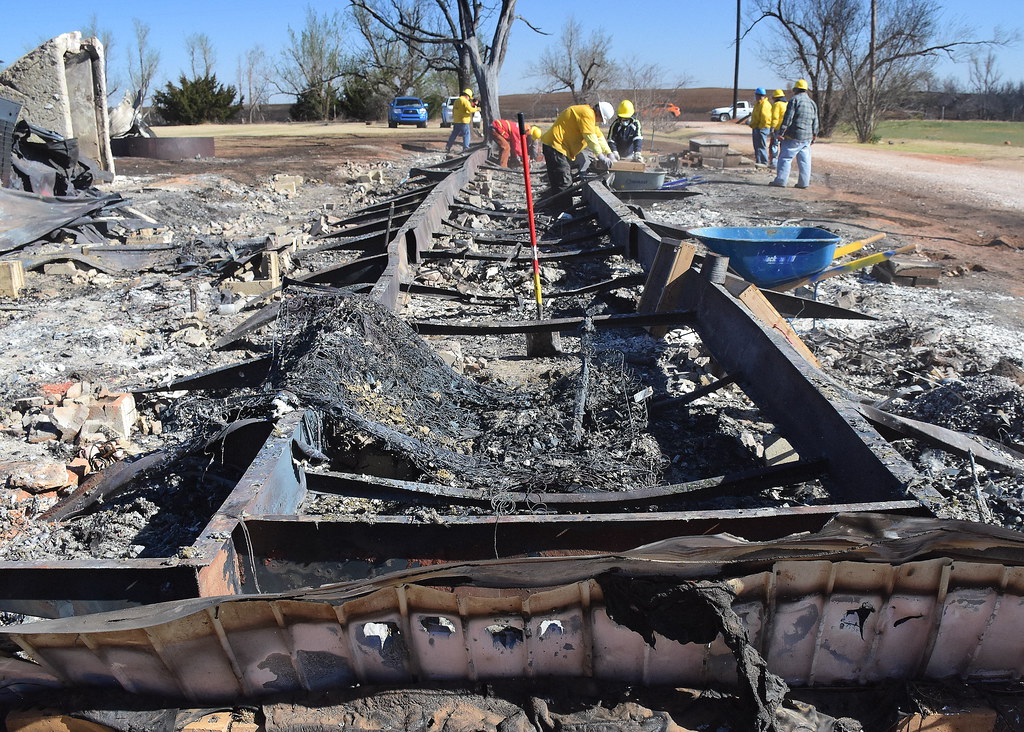 2018 Disaster Relief Vici, Oklahoma Wildfire In April … Flickr