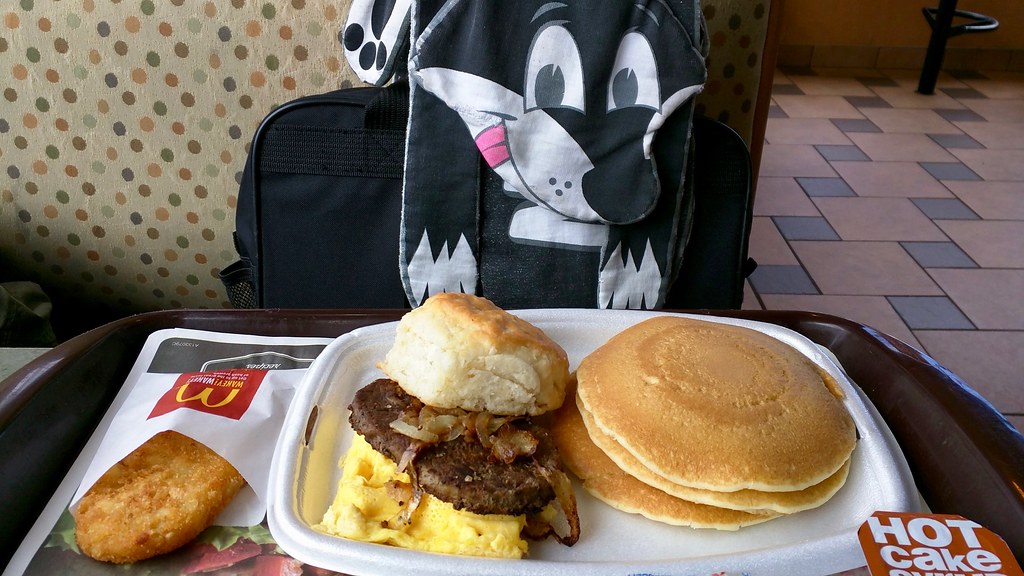 Big Breakfast with steak and hotcakes McDonald's 2702 Phil… Flickr