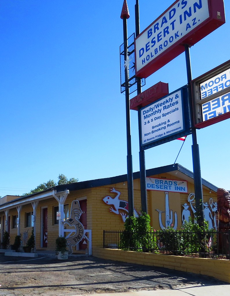 Brad's Desert Inn Holbrook, Arizona Route 66 Thom Karmik Flickr