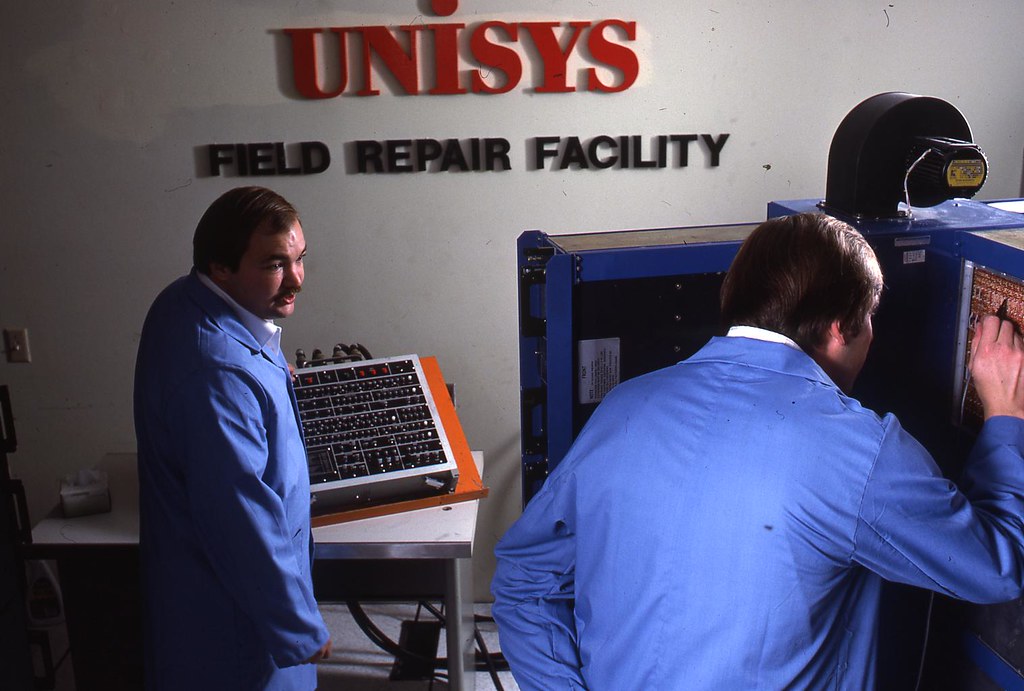 Unisys field repair facility Slide 618 Courtesy of Lockhe… Flickr