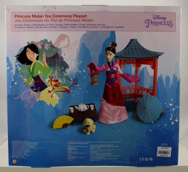 Princess Mulan Tea Ceremony Playset Disney Store Purchase Boxed