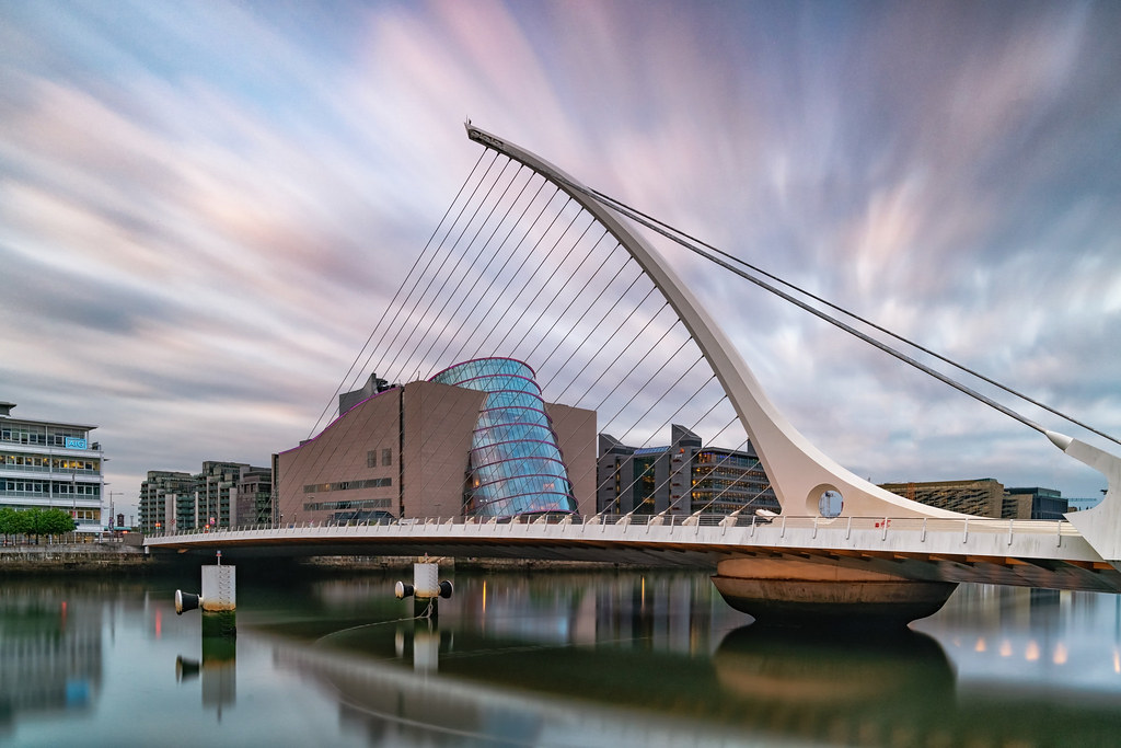 Samuel Beckett Bridge Dublin, Ireland On a quick stop ov… Flickr