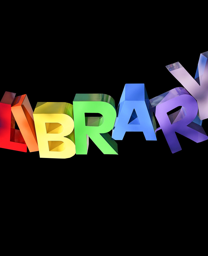 'LIBRARY' Drake Community Library Grinnell (IA) June 20… Flickr