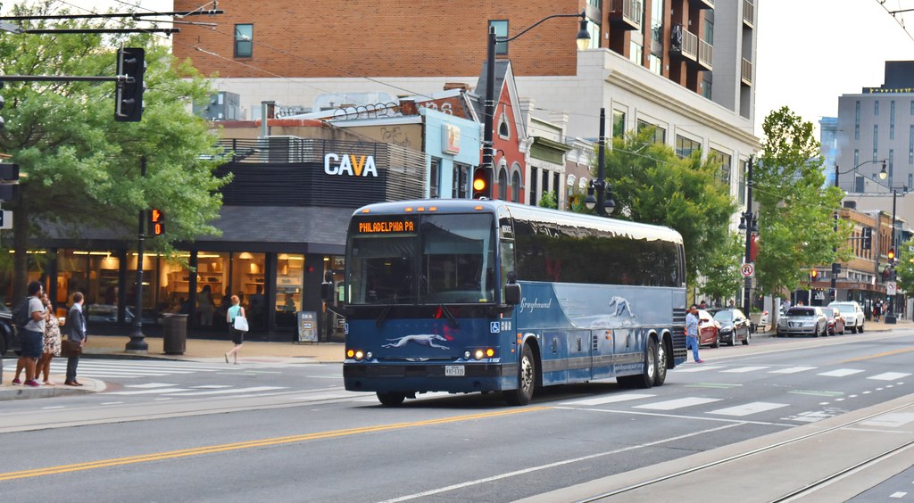 Washington, DC Greyhound Bus on H and 6th Streets NE J… Flickr