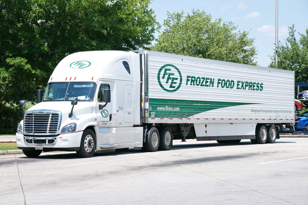 Freightliner Mississippi Frozen Food Express in Marianna F… Flickr