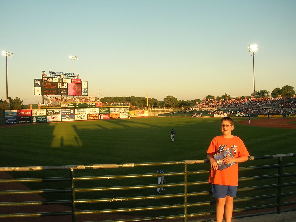 Iowa Cubs AAA Baseball, Des Moines, Iowa Justin Brockie Flickr