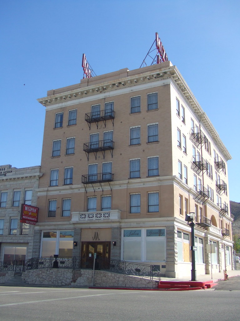 Mitzpah Hotel, Tonopah This once grand hotel was restored … Flickr