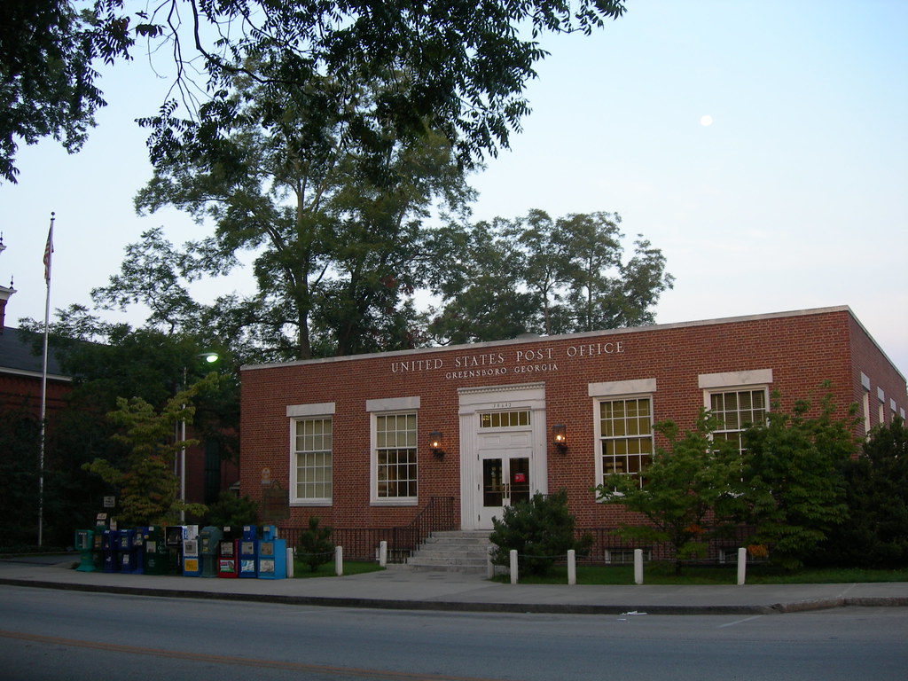 Greensboro, 30642 Post office built in 1937. Two N… Flickr