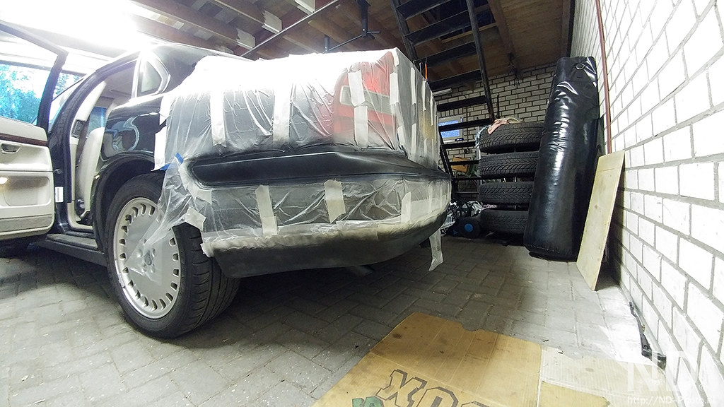 Volvo S80 2.4T Repainting All The Trim! Decided to repaint… Flickr